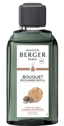 Maison Berger Refill - for fragrance sticks - Virginia Cedarwood - 200 ml