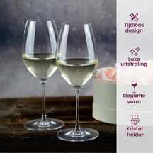 Riedel White Wine Glasses Vinum - Viognier / Chardonnay - Pay 6 Get 8