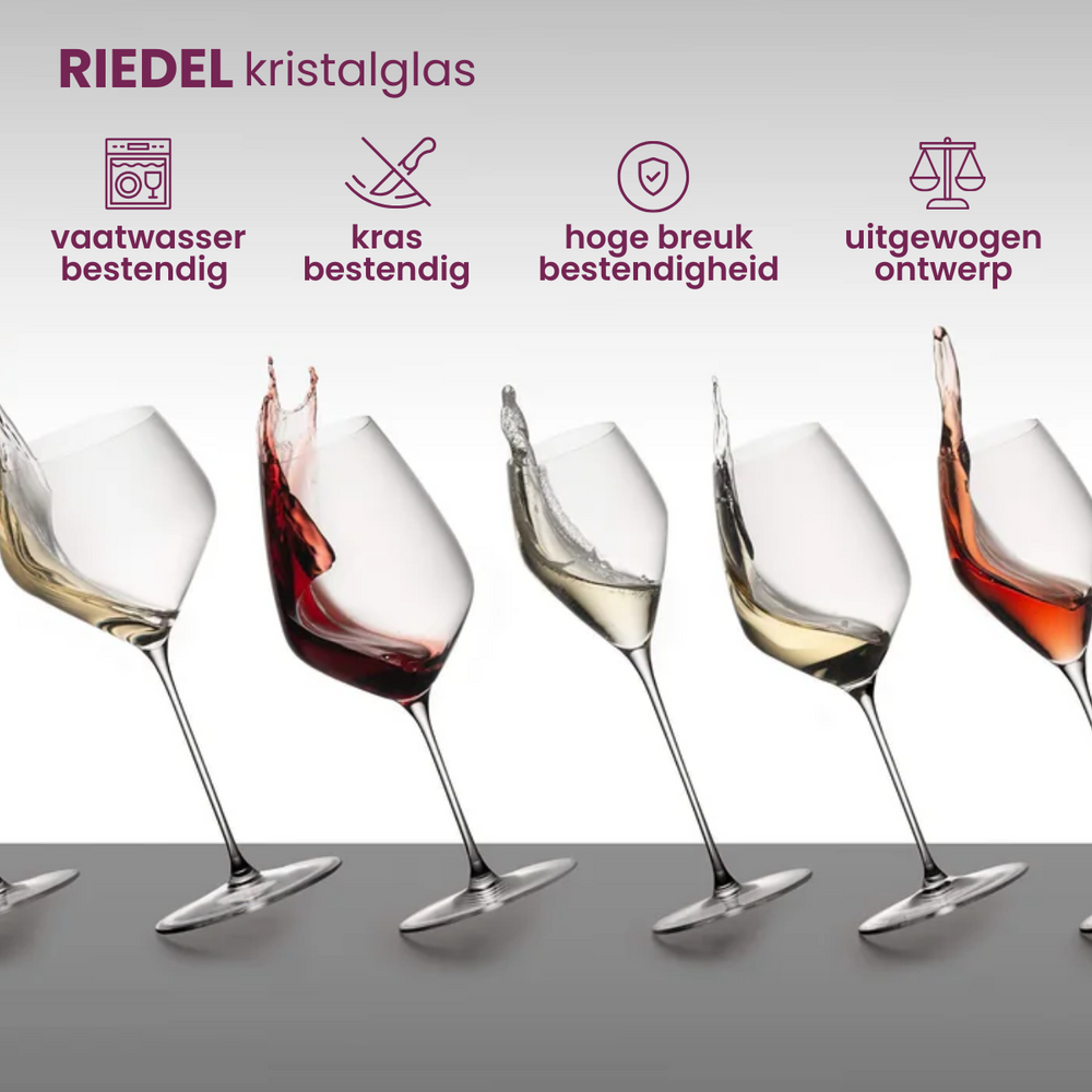 Riedel Champagne Glasses / Flutes Vinum - 2 pieces