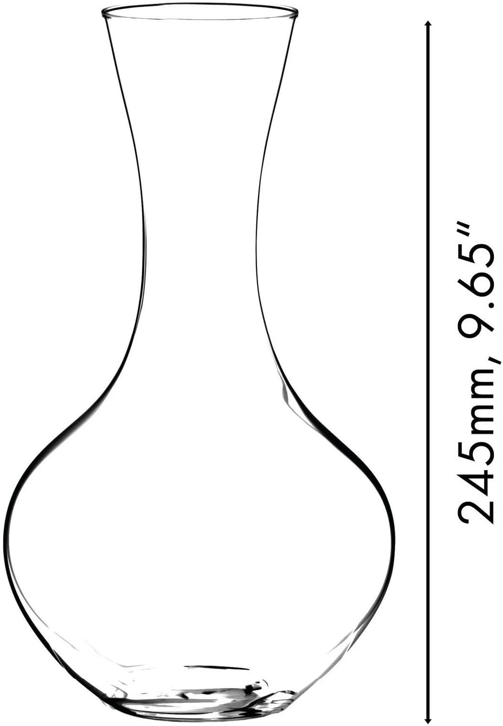 Riedel Red Wine Glass Set O Wine - 4 pieces with Decanter Carafe