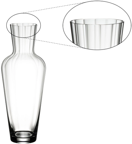 Riedel Wine Glass Set - Red Wine Glasses - Veritas - Cabernet/Merlot + Wine Friendly Decanter