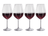 Cookinglife Red Wine Glasses Verano 690 ml - 4 pieces