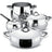 Alessi Cookware set Mami - SG100S7 - 4 piece set - by Stefano Giovannoni