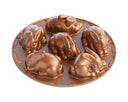 Nordic Ware bake form Baby Bunny Copper - 6 pieces