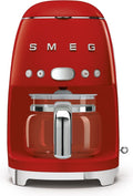 SMEG Coffee maker - 1050 W - red - 1.4 liters - DCF02RDEU