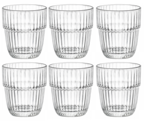 Bormioli Rocco Cocktail Glasses / Whiskey Glasses / Water Glasses Barshine - 305 ml - 6 pieces