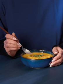 ASA Selection Soup Bowls / Bowls Seasons Midnight Blue ø 15 cm / 350 ml - 4 pieces