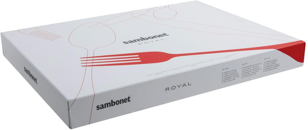 Sambonet Cutlery set Royal - Gold - 36 pieces / 6 persons