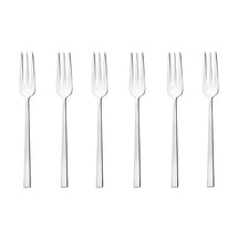 Sambonet Pastry Forks Rock Silver 6 Pieces