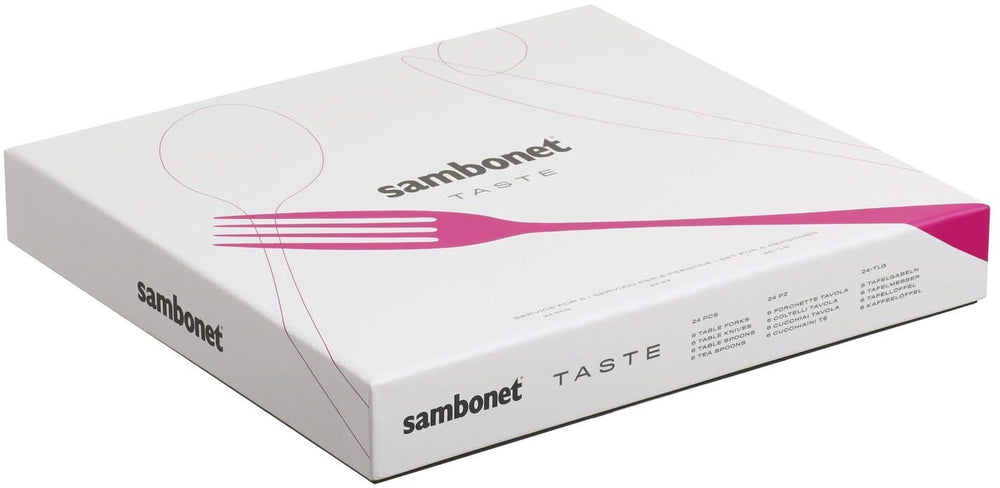 Sambonet Cutlery set Taste - Gold - 24 pieces / 6 persons