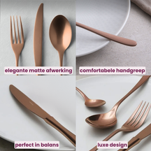 Sambonet Cutlery Set Taste Mirror - Stainless Steel - 4 Pieces / 1 Person