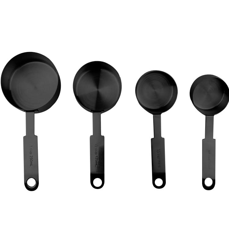 Sareva Measuring spoons - Black - 4-piece