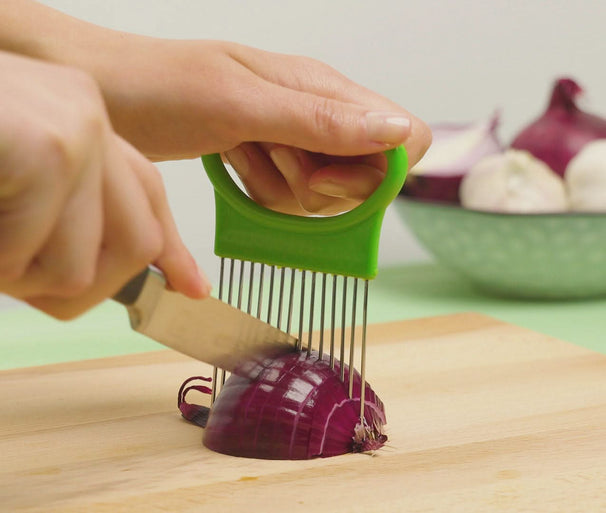 Sareva Onion comb / Onion slicer - Green