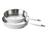 Beka Frying Pan Set Maestro Stainless Steel - ø 24 & 28 cm - without non-stick coating - suitable for all heat sources