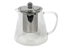Cookinglife Teapot Glass with Stainless Steel Filter 950 ml