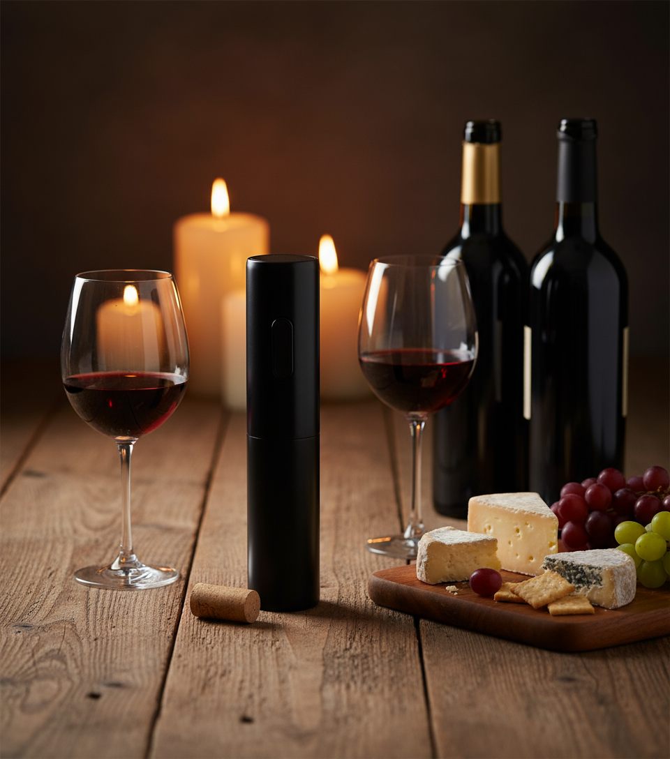 Cookinglife Electric Corkscrew Black