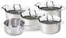 Beka Cookware Set Maestro 5-Piece - without non-stick coating - suitable for all heat sources (Cooking pots, Saucepan & Soup pot)