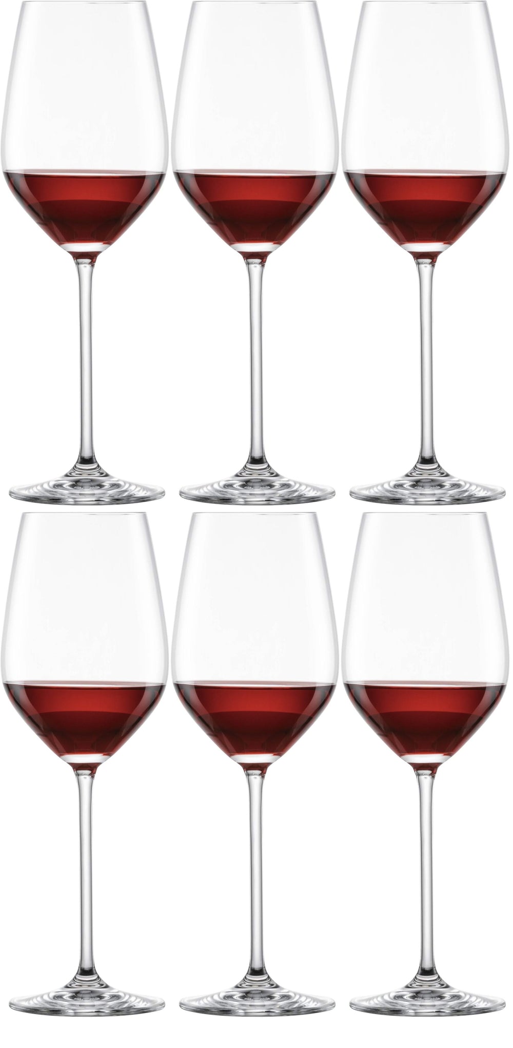 Schott Zwiesel Wine Glasses Fortissimo - Set 18 Piece - White and Red Wine Glasses & Gin Tonic Glasses