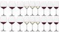 Schott Zwiesel Wine Glass Set Classico (Red wine glasses & White wine glasses & Gin tonic glasses) - 18 piece set