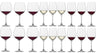 Schott Zwiesel Wine Glass Set Classico (Red wine glasses & White wine glasses & Gin tonic glasses) - 18 piece set