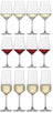 Schott Zwiesel Wine Glass Set Tulip - 12 Piece - Red & White Wine Glasses & Champagne Glasses