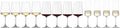 Schott Zwiesel Red, White and Champagne Glasses MioVino - 12-piece