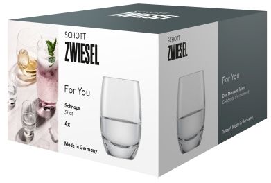 Schott Zwiesel Shot Glasses For You - 75 ml - 4 pieces