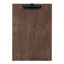 Securit Menu Holder Clip Walnut