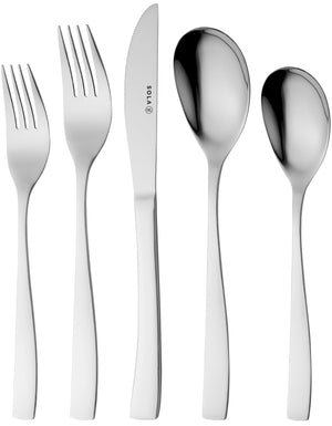 Sola Cutlery Set Sevilla - 18/0 Stainless Steel - 90 Pieces / 9 Person