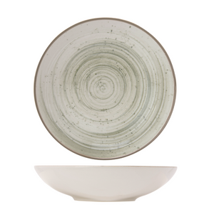 Cosy & Trendy Deep Plates Sintra Ivy Green ø 21 cm - 4 Pieces