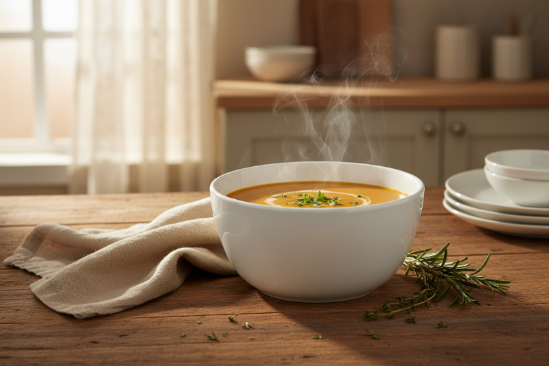 Cookinglife Soup Bowls / Bowls - Porcelain ø 15.5 cm - 4 pieces