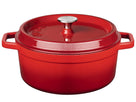 Sola Casserole with lid - Red - ø 28 cm / 5 liter