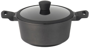 Solo Casserole with Lid Ceramic Deluxe - Induction Suitable - Ceramic Non-Stick Coating - ø 24 cm