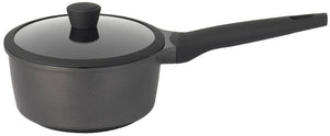 Sola Ceramic Deluxe Saucepan with Lid - Induction Compatible - Ceramic Non-Stick Coating - ø 18 cm