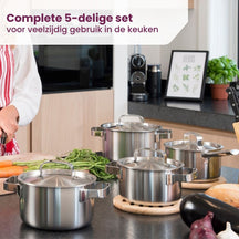 Sola Cookware set Ruby 4-Piece