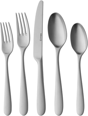 Sola Cutlery Set Nordica MAT - 18/10 Stainless Steel - 70 pieces / 8 people
