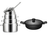 Sola cookware set Pearl 4 pieces + Sola sauté pan Fair ø 28 cm