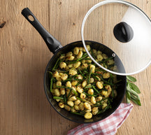 Sola sauté pan with lid Stonehenge Ø 28 cm – ceramic non-stick coating