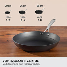 Stahl Cookware Frying Pan Cast Iron Lightweight - 20 cm - Also suitable for induction