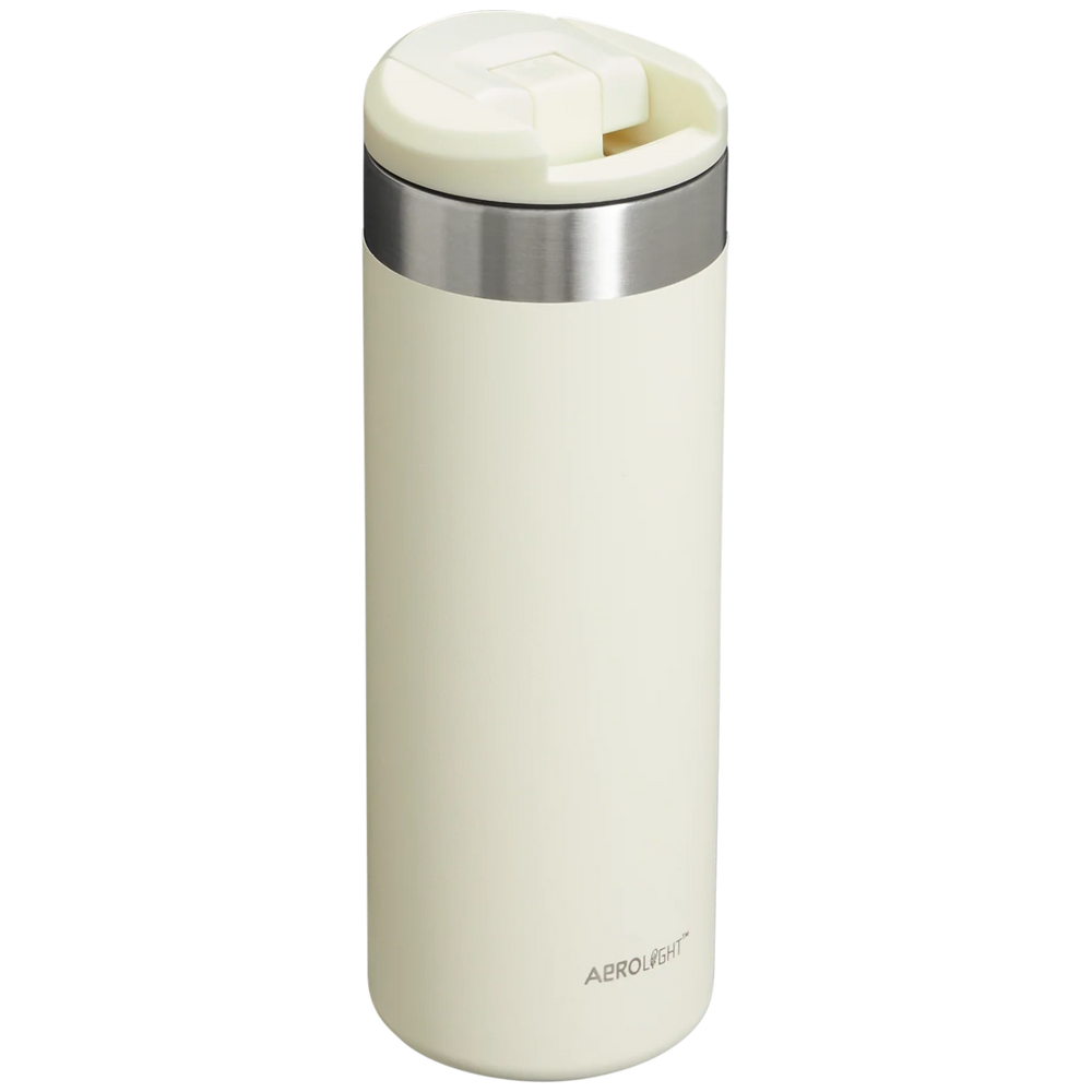 Stanley Thermos Flask - Thermos Cup - The AeroLight Transit Bottle Cream Gloss - 470 ml
