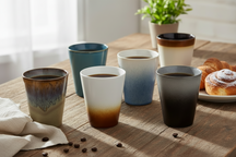 Studio Tavola Coffee Set - Coffee Cups & Cappuccino Cups - Storm - 12 pieces