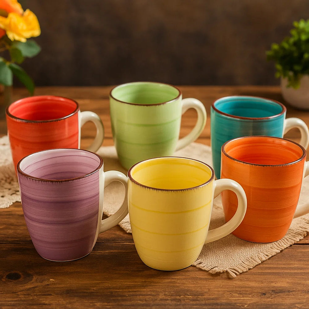 Studio Tavola Mugs Sunny Summer 350 ml - 6 pieces