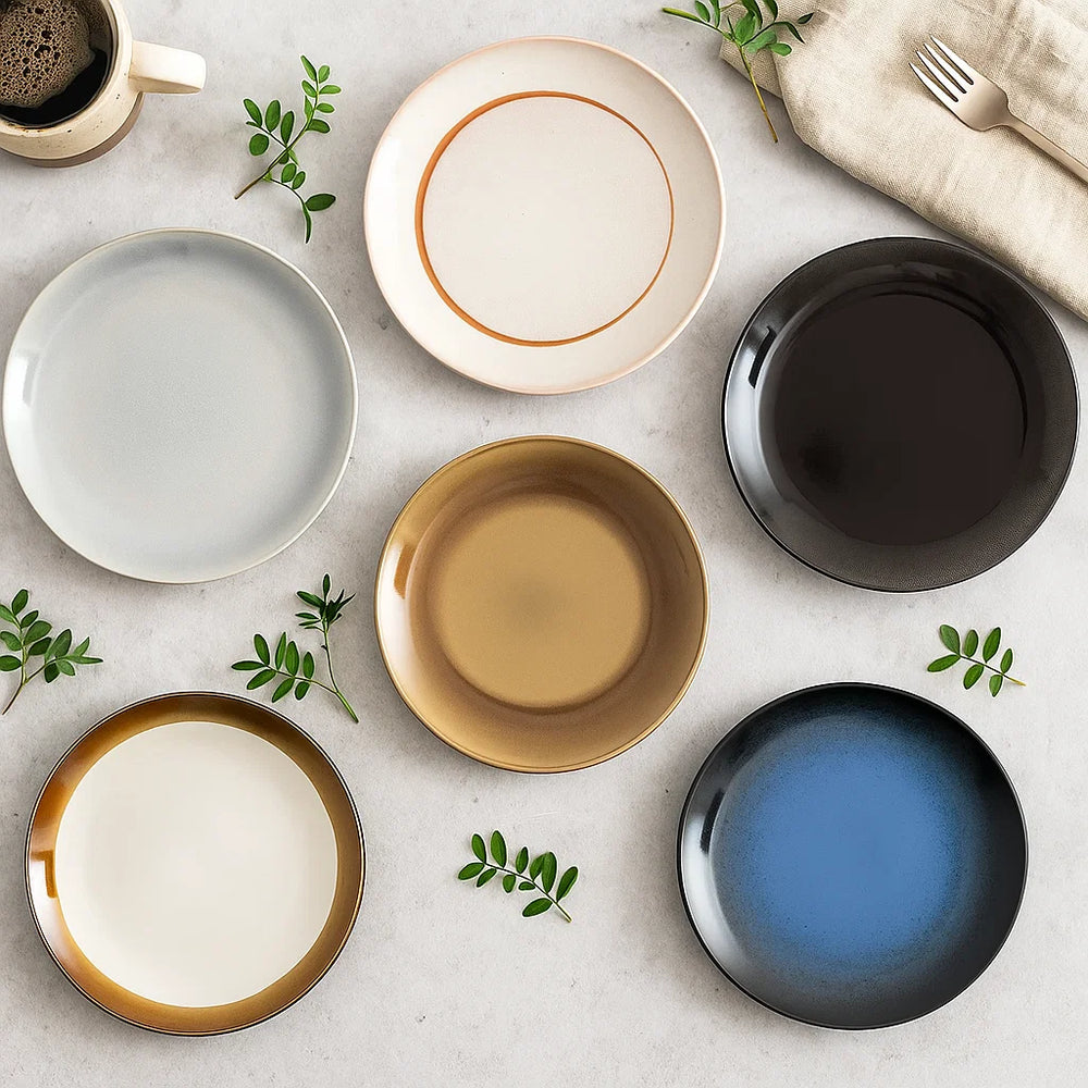 Studio Tavola Breakfast Plates / Dessert Plates Earth ø 20 cm - 6 pieces