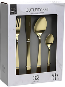 Studio Tavola Cutlery Set - Champagne - 32 pieces / 8 people