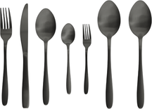 Studio Tavola Cutlery Set - Black - 42 pieces / 8 people