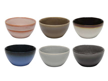 Studio Tavola Dinnerware Set Earth 24-piece / 6 people - 6 dinner plates, 6 side plates, 6 bowls, and 6 small bowls