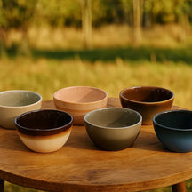 Studio Tavola Small Bowls Earth ø 10 cm - 6 pieces