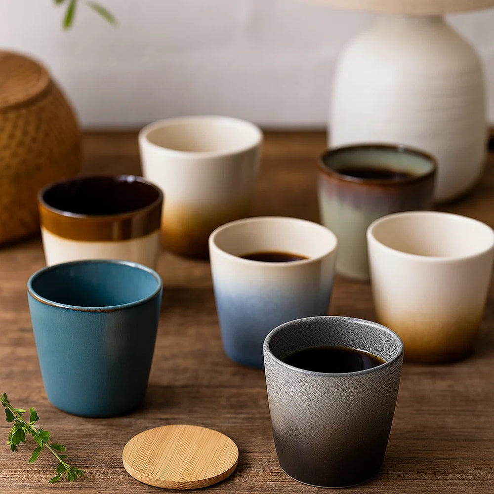 Studio Tavola Coffee Cups - Senseo Cups - Storm - 200 ml - 6 pieces