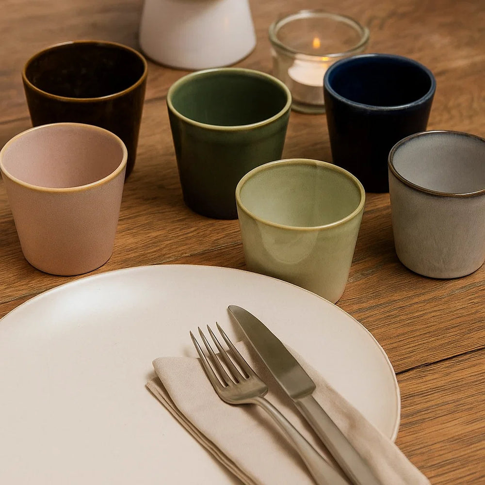 Studio Tavola Coffee Cups - Senseo Mugs - Wind - 200 ml - 6 pieces