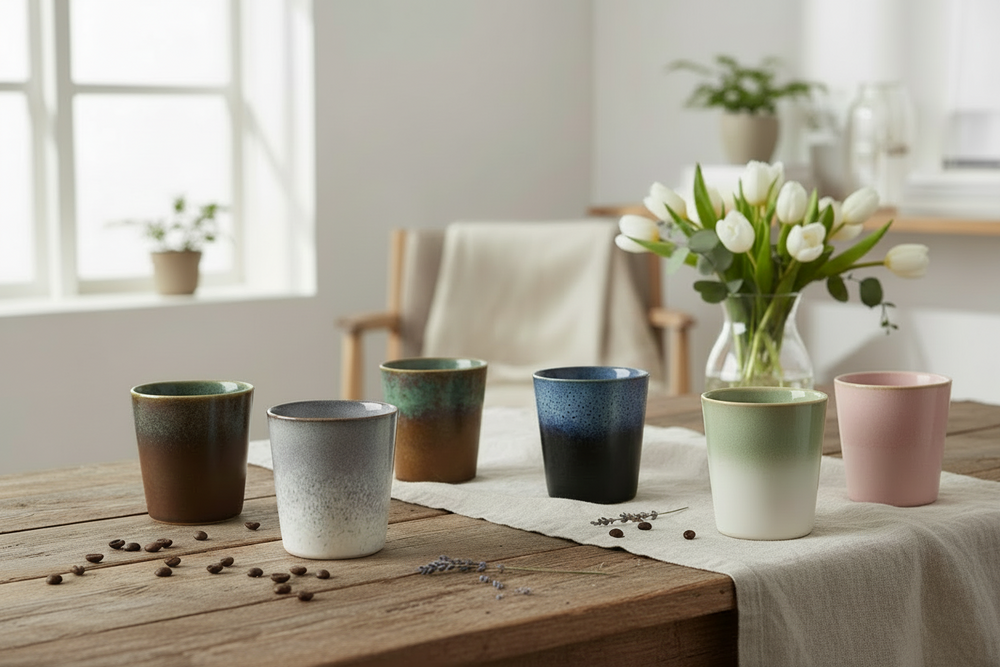 Studio Tavola Coffee Cups - Senseo Mugs - Wind - 200 ml - 6 pieces